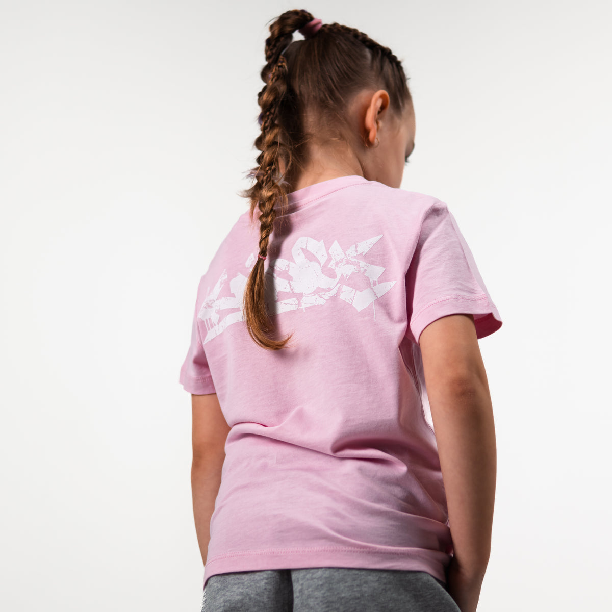KIDS BRICKBOUND TEE | PINK