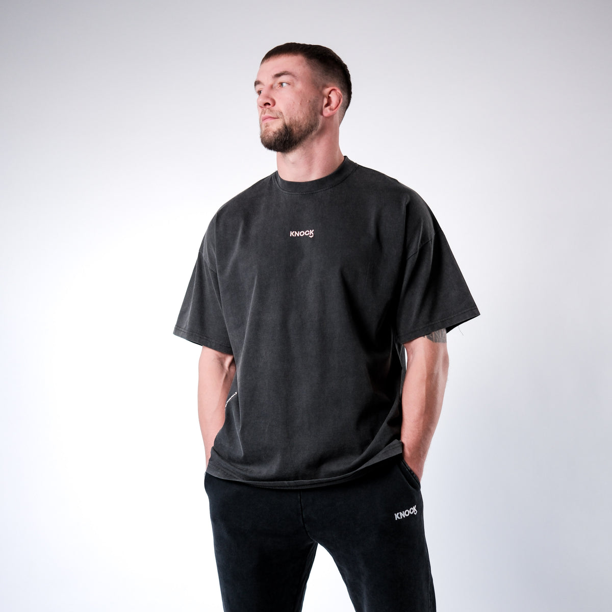 REMYGA HEAVY TEE | VINTAGE BLACK