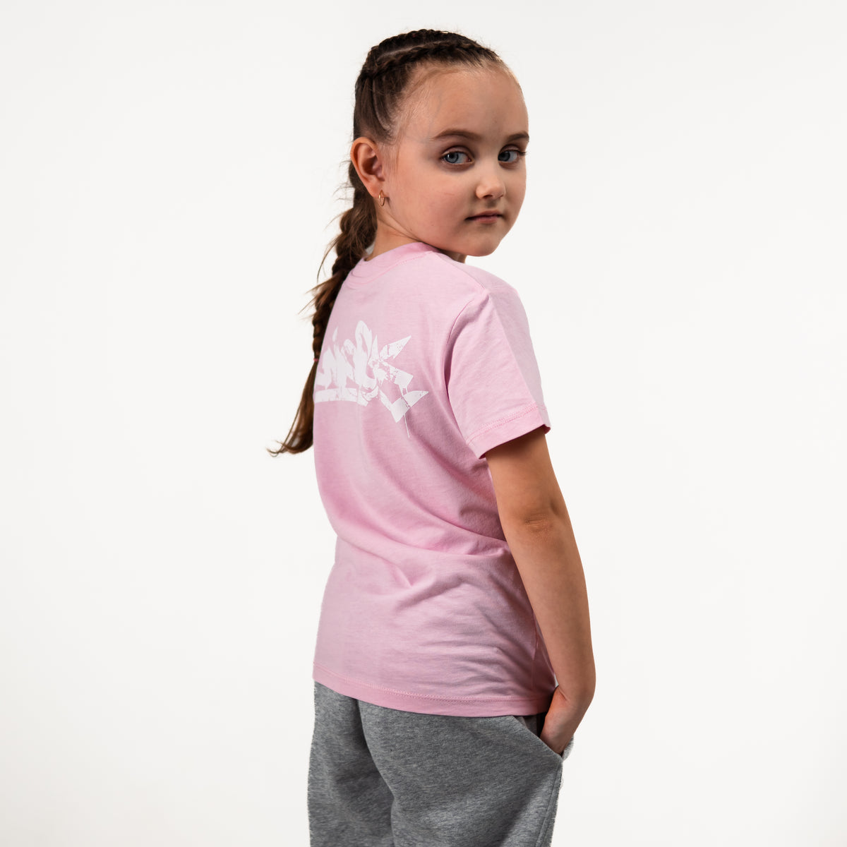 KIDS BRICKBOUND TEE | PINK