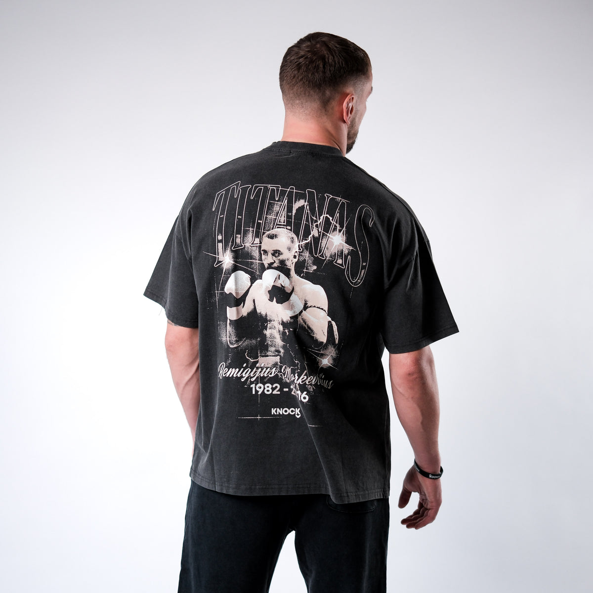 REMYGA HEAVY TEE | VINTAGE BLACK