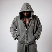 ASCENSION ZIP HOODIE | VINTAGE OLIVE
