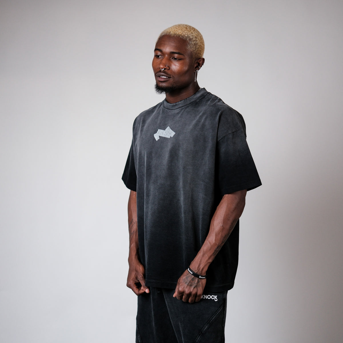 BLUEPRINT FADE TEE | VINTAGE BLACK