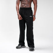 SIDE-SNAP JOGGERS | BLACK