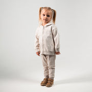 ASTROKNEE ZIP HOODIE BABY | BEIGE
