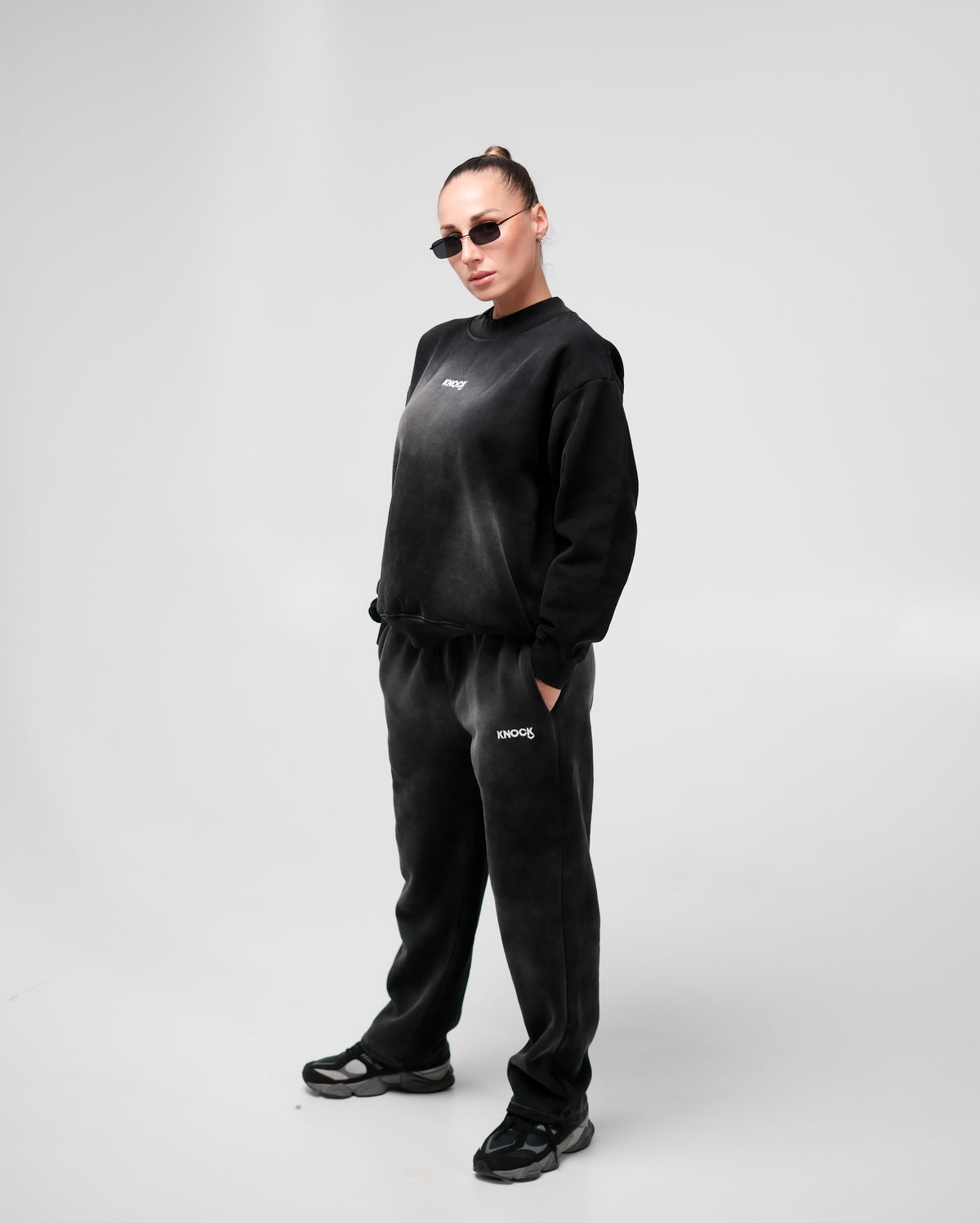 BRICKBOUND FADE SWEATER | VINTAGE BLACK