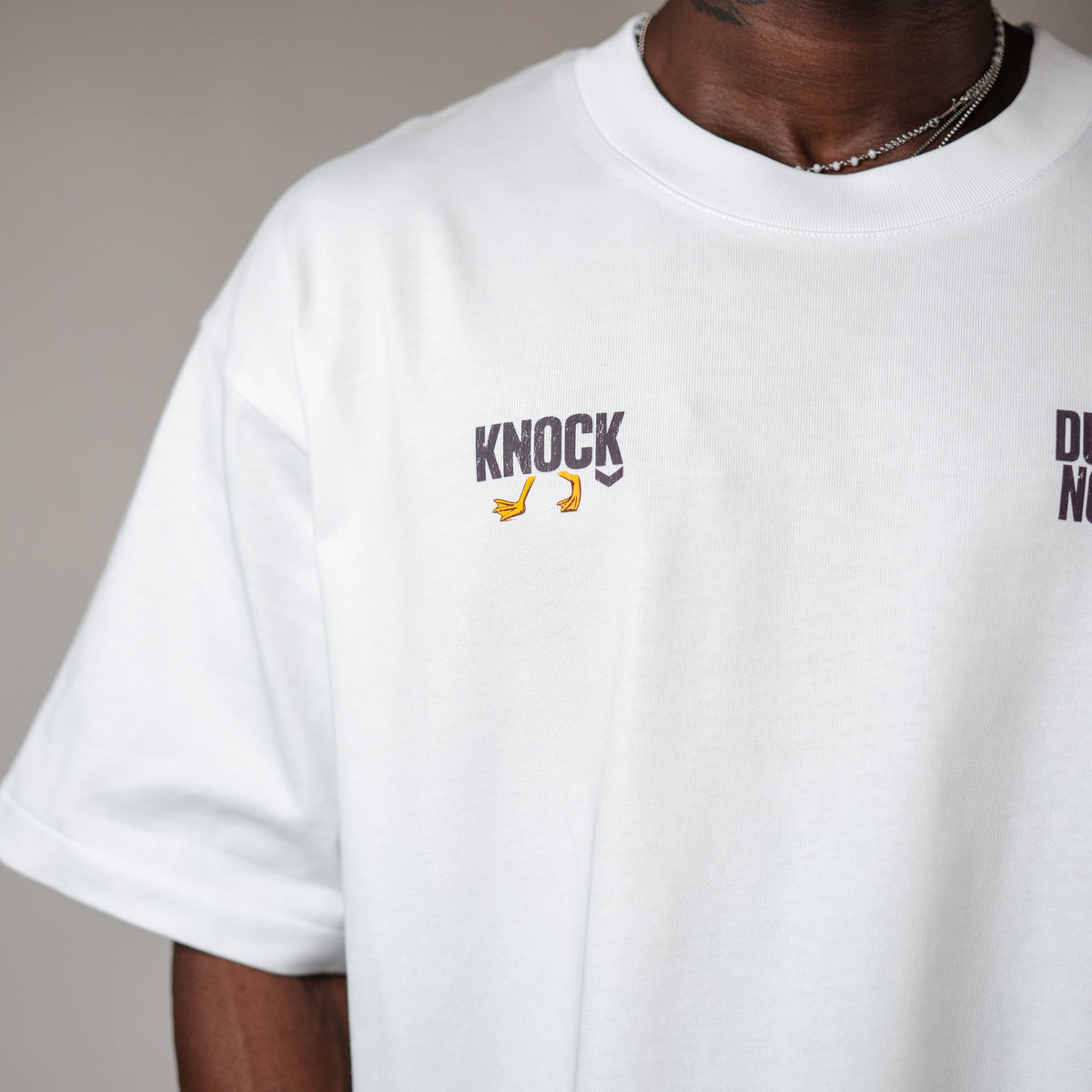 DUCKING NOBODY TEE | WHITE