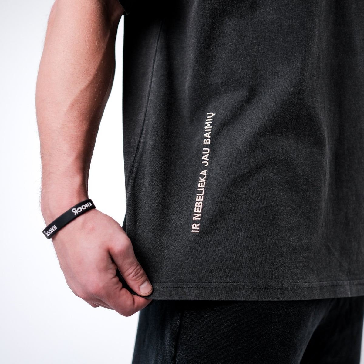 REMYGA HEAVY TEE | VINTAGE BLACK