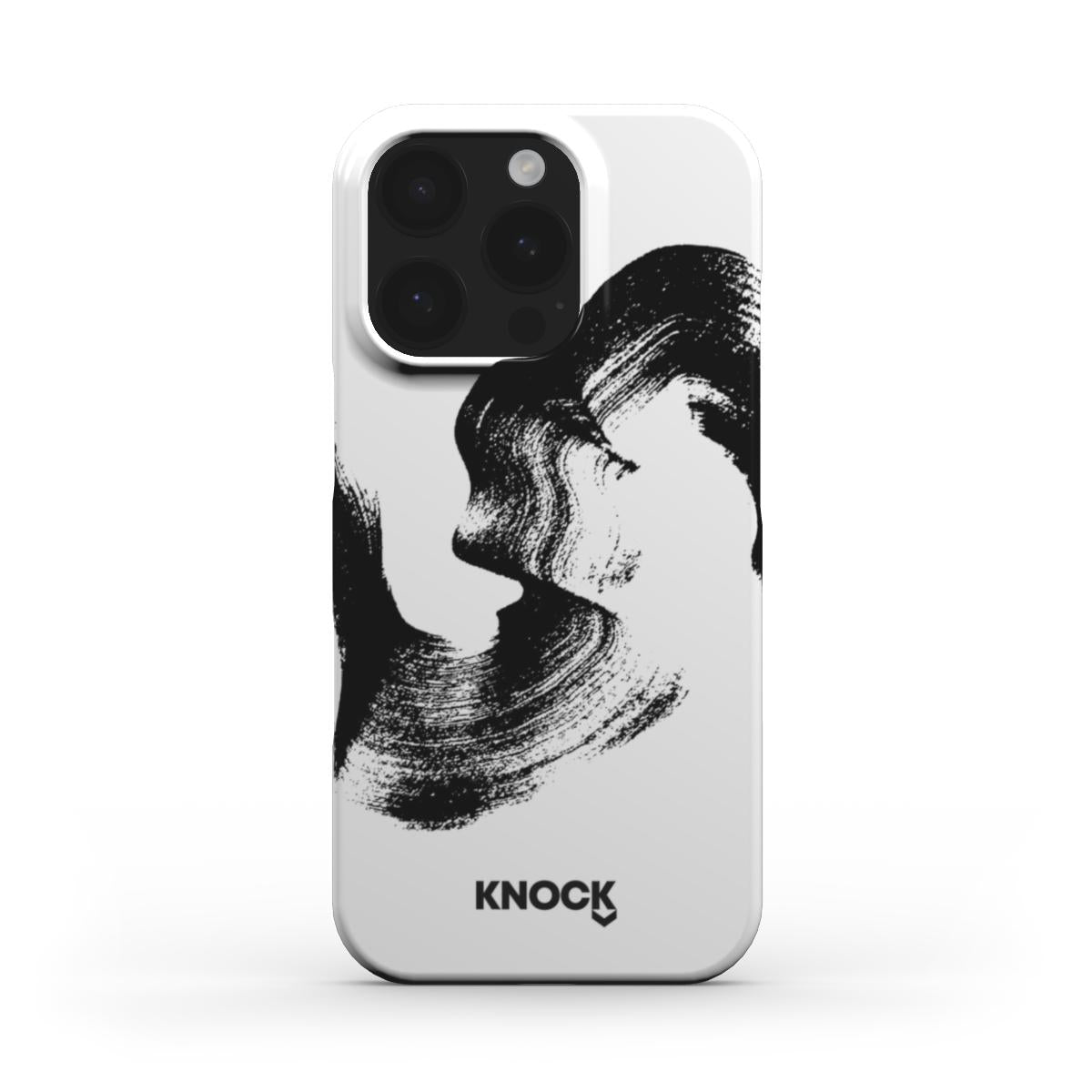 KNOCK PHONE CASE | WHITE