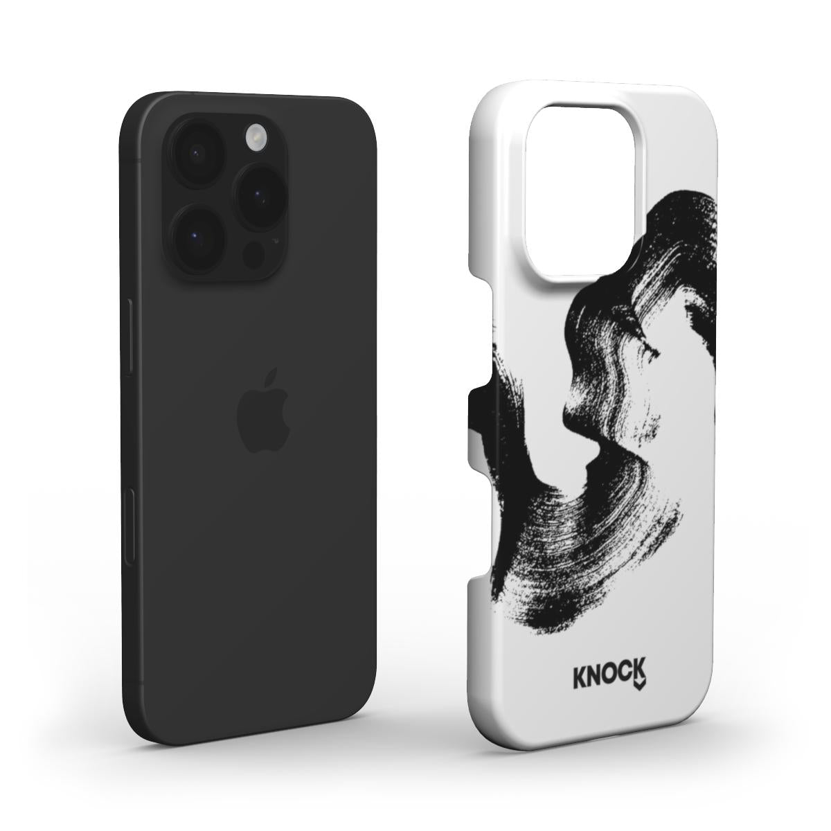 KNOCK PHONE CASE | WHITE