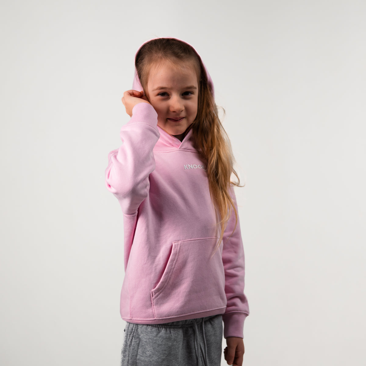 KIDS BRICKBOUND HOODIE | PINK