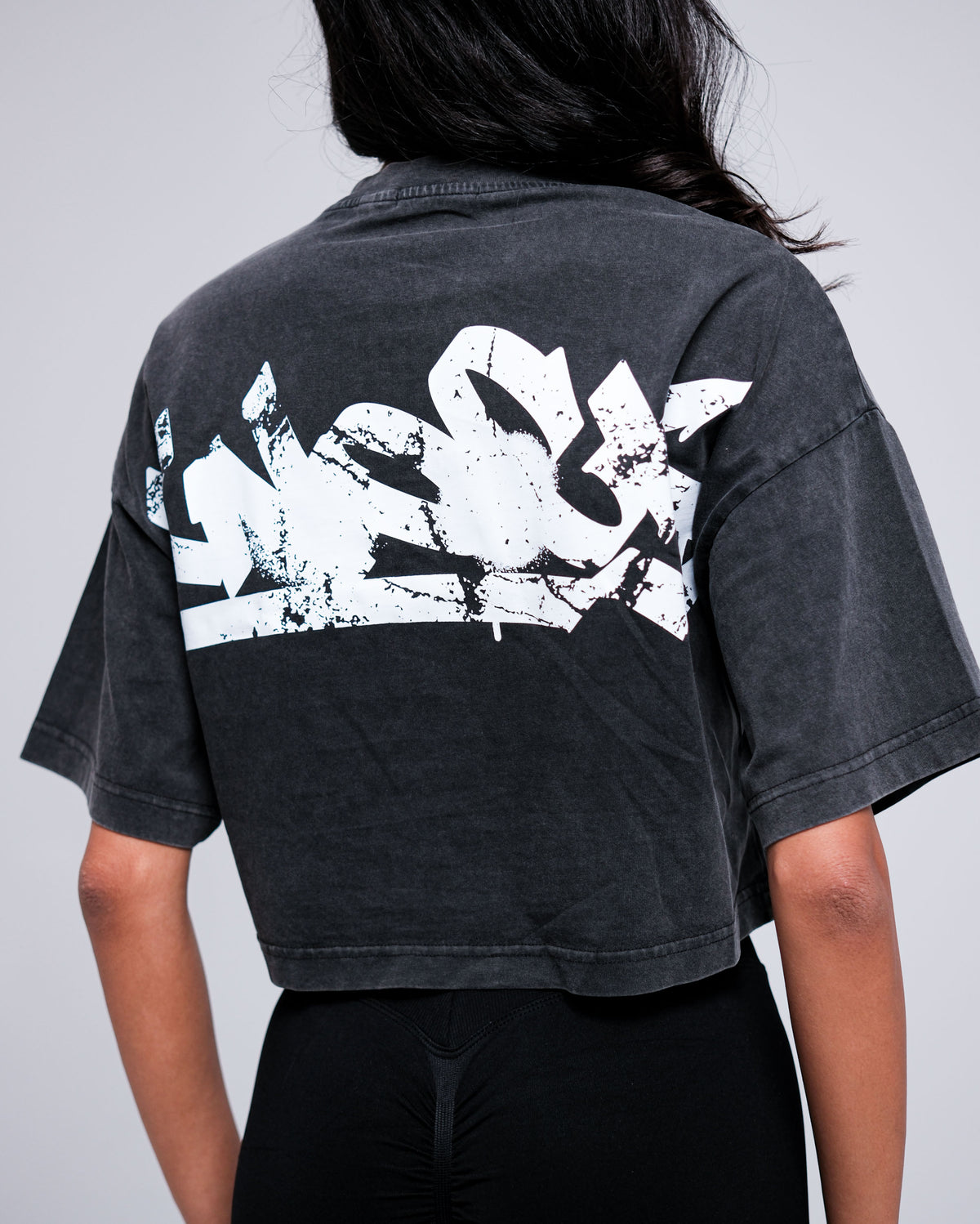 BRICKBOUND CROPPED TOP | VINTAGE BLACK
