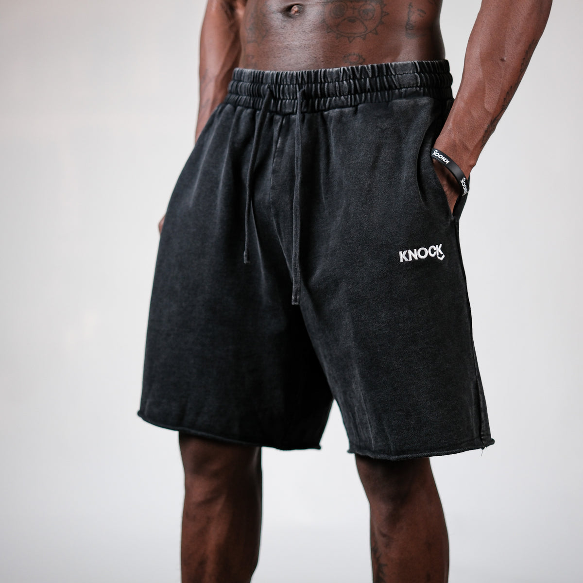 LOOSE BOTTOM SHORTS | VINTAGE BLACK