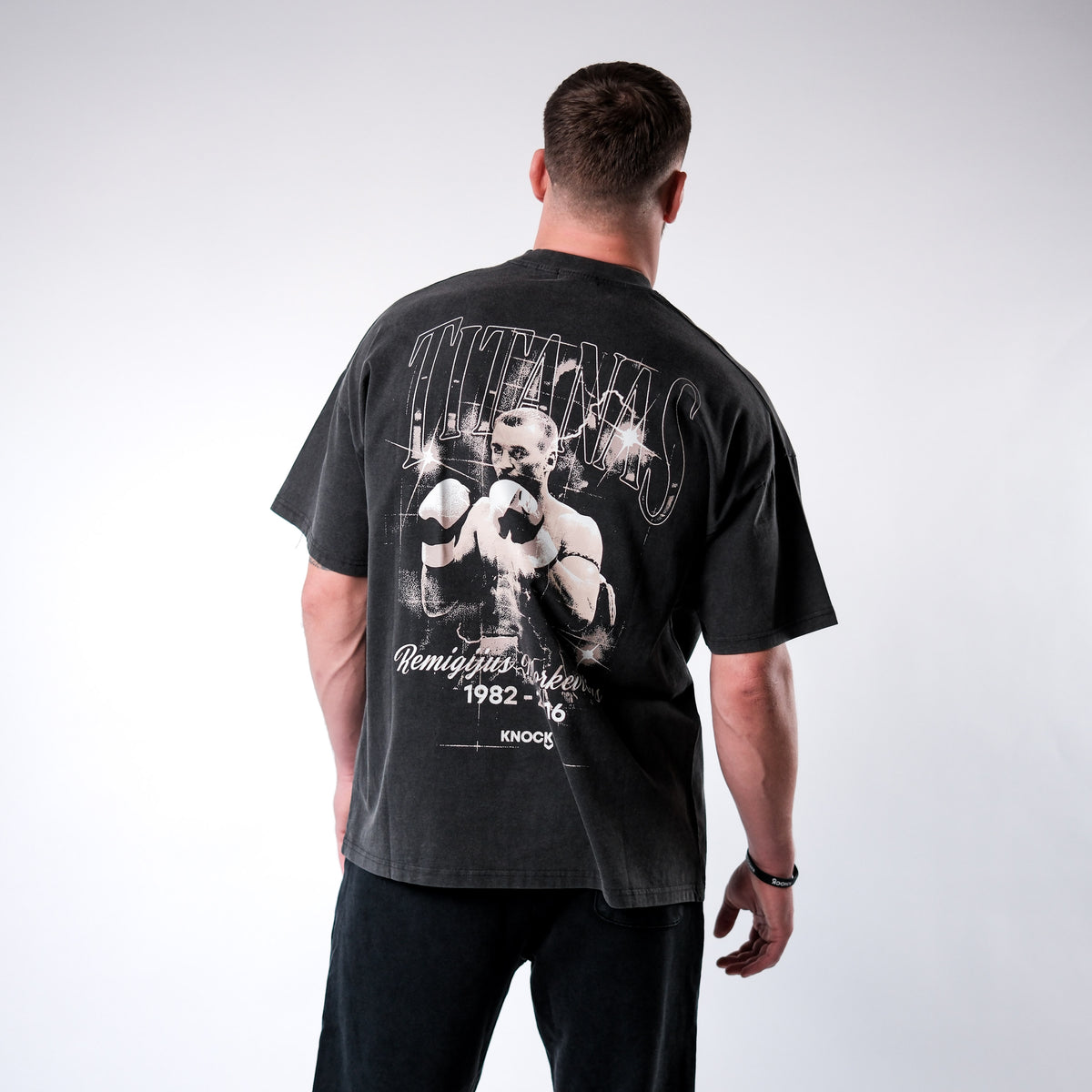REMYGA HEAVY TEE | VINTAGE BLACK