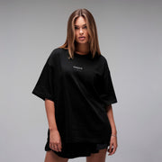 ANNA X KNOCK TEE | BLACK