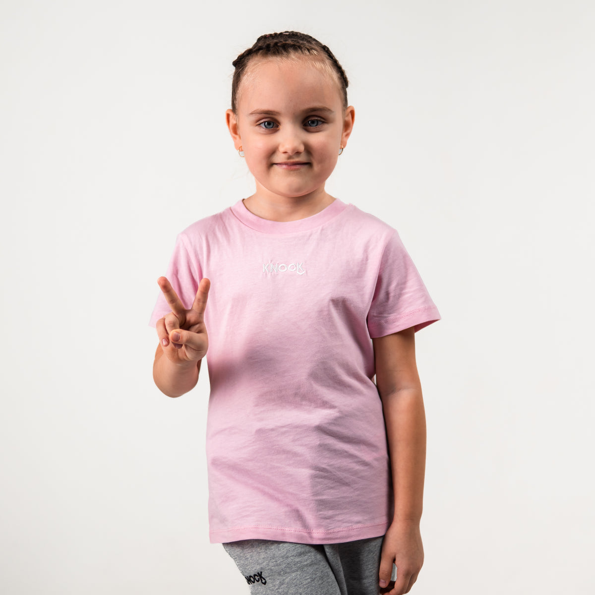KIDS BRICKBOUND TEE | PINK