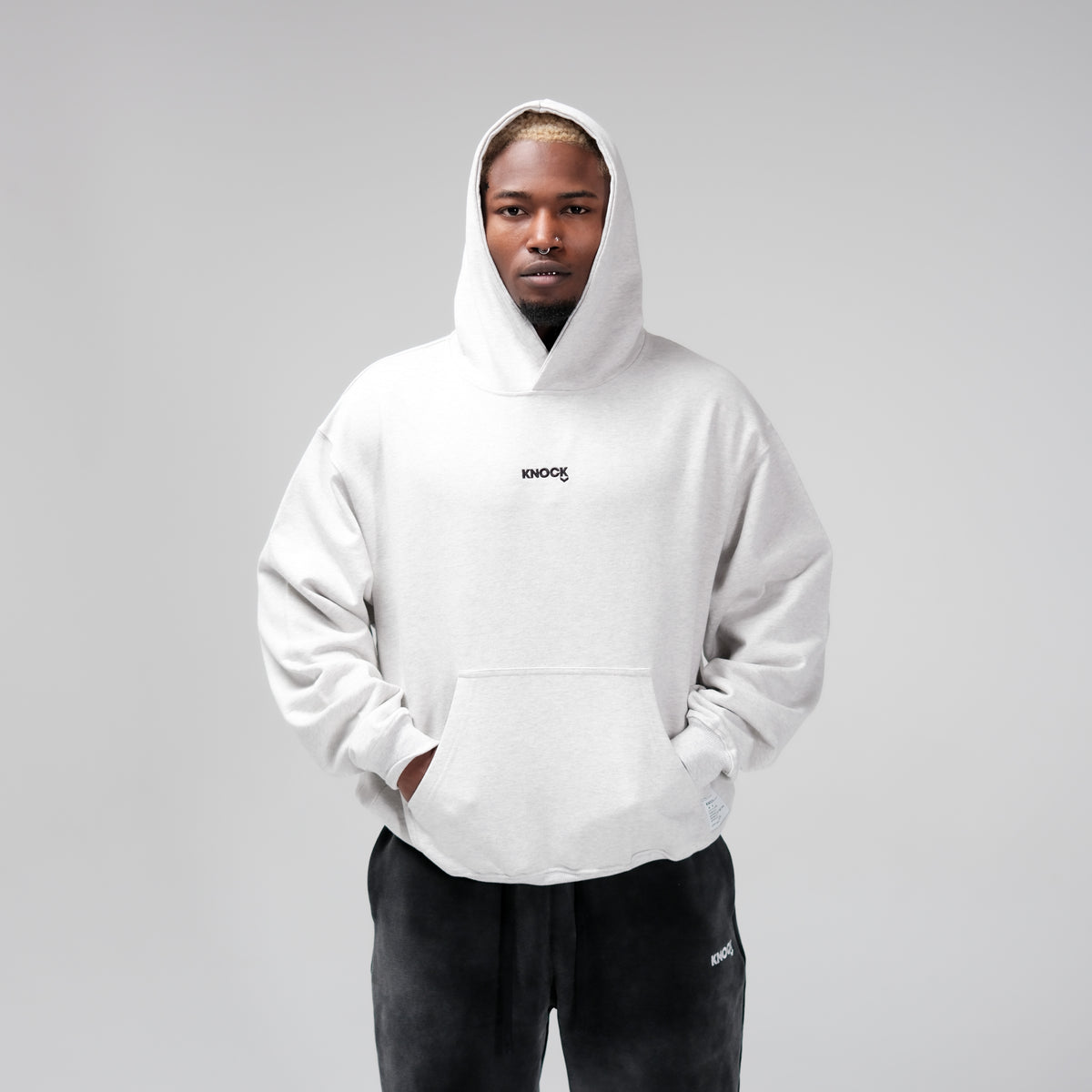BRICKBOUND HOODIE | LIGHT GREY