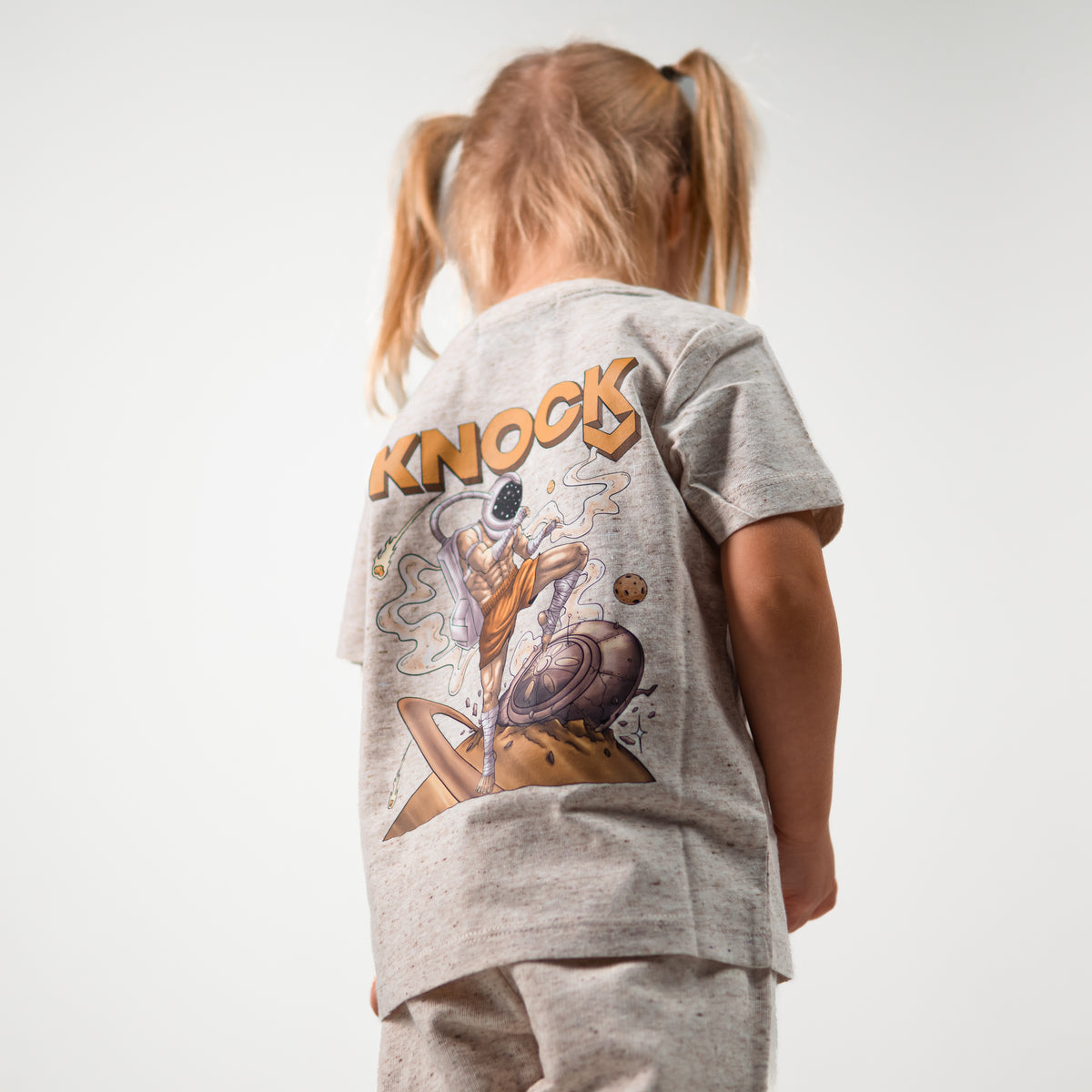 ASTROKNEE TEE BABY | BEIGE