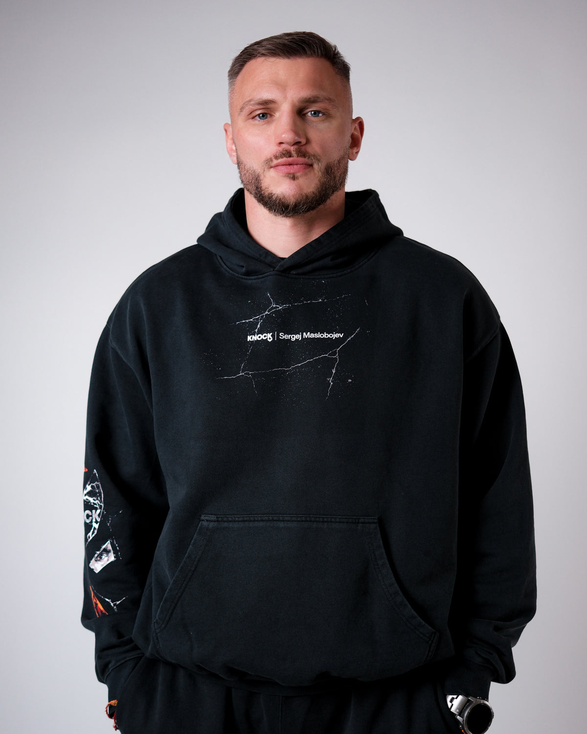 KNOCK x SERGEJ MASLOBOJEV HOODIE
