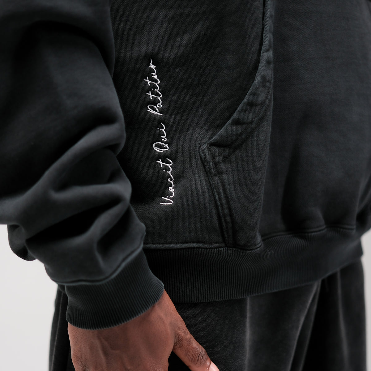 VINCIT QUI PATITUR ULTRA HEAVY HOODIE