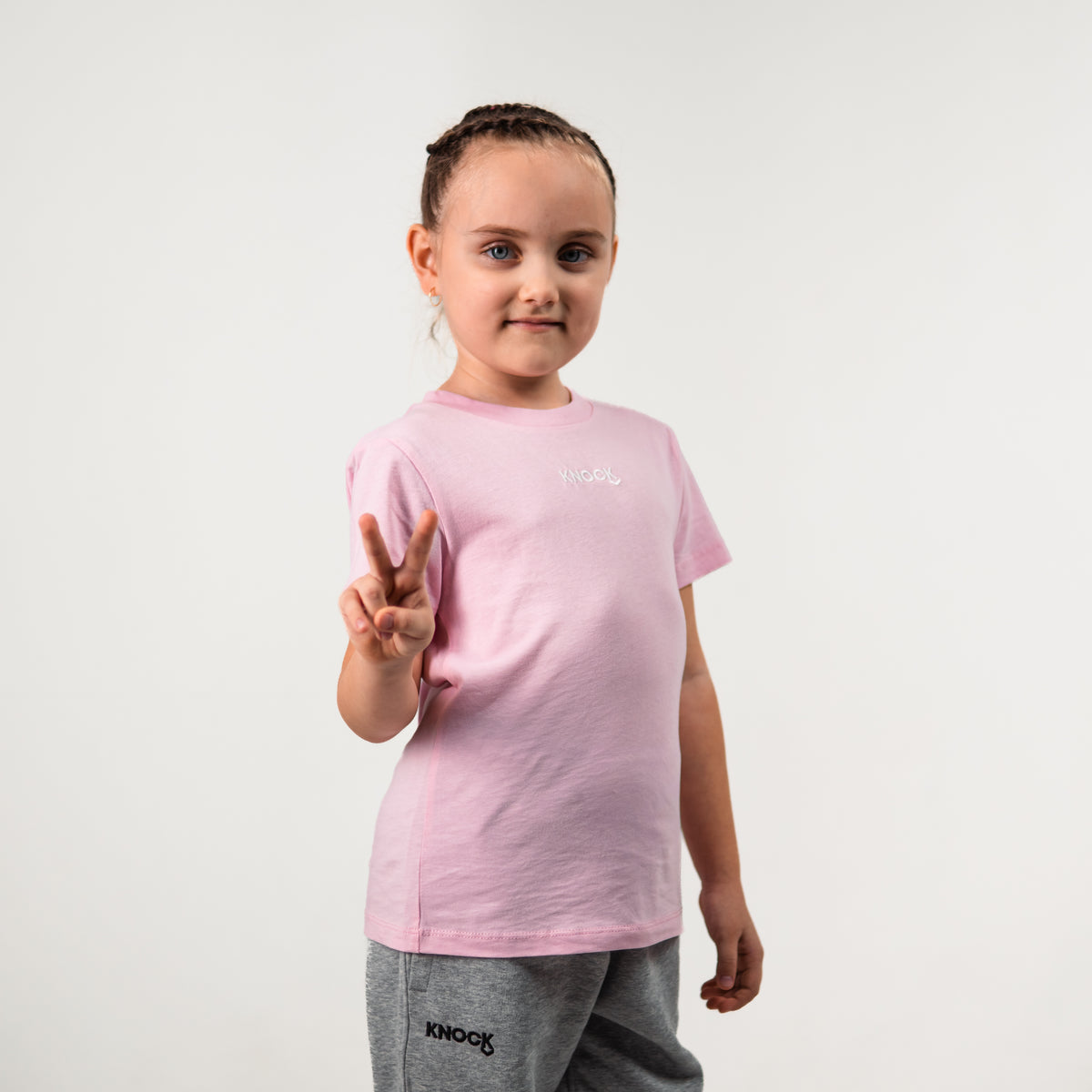 KIDS BRICKBOUND TEE | PINK
