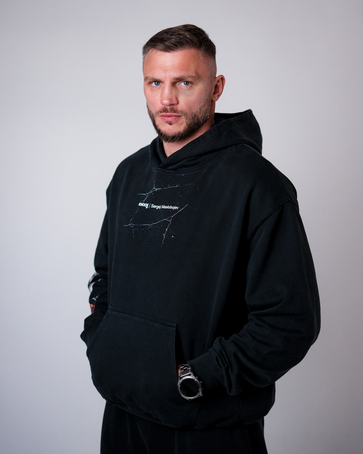 KNOCK x SERGEJ MASLOBOJEV HOODIE