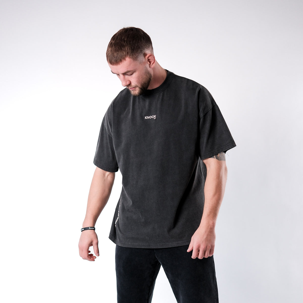 REMYGA HEAVY TEE | VINTAGE BLACK