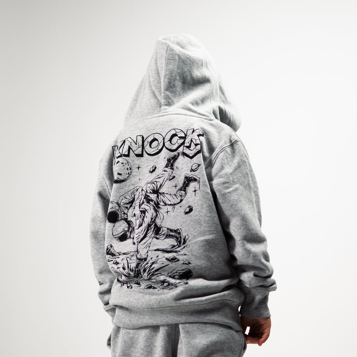 KIDS ASTROHIP ZIP HOODIE | GREY
