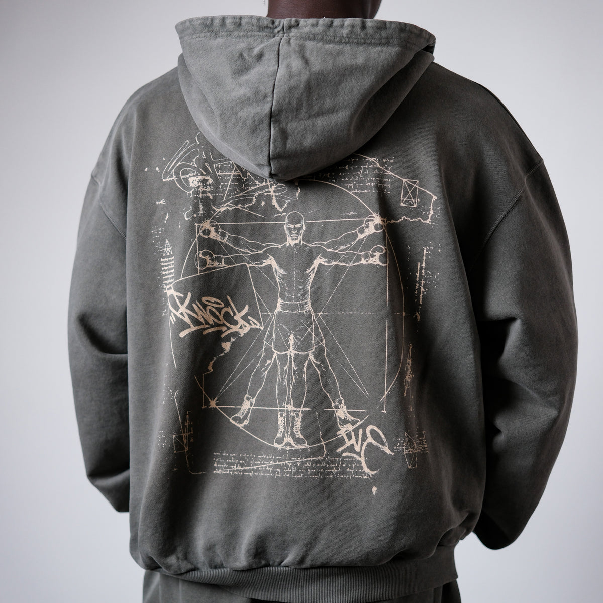 ASCENSION ZIP HOODIE | VINTAGE OLIVE
