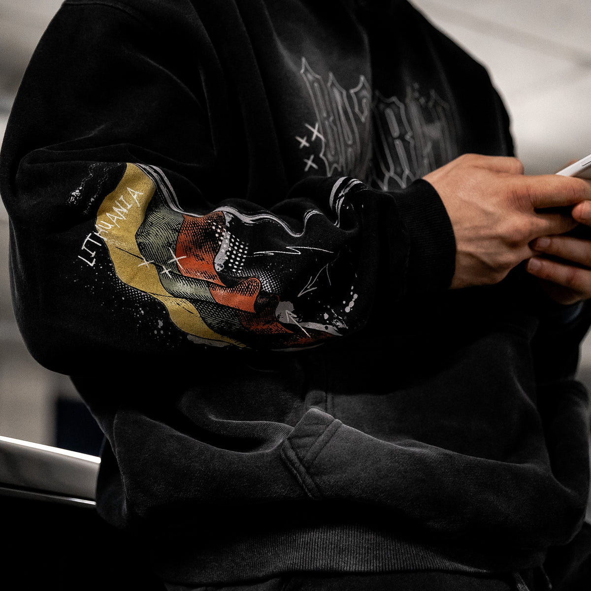 BAZARA 0 x KNOCK HOODIE