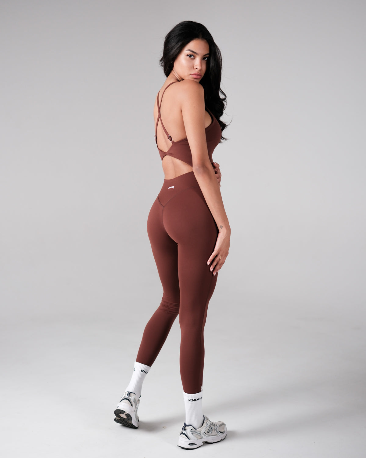 ONE - PIECE JUMPSUIT LONG | BROWN
