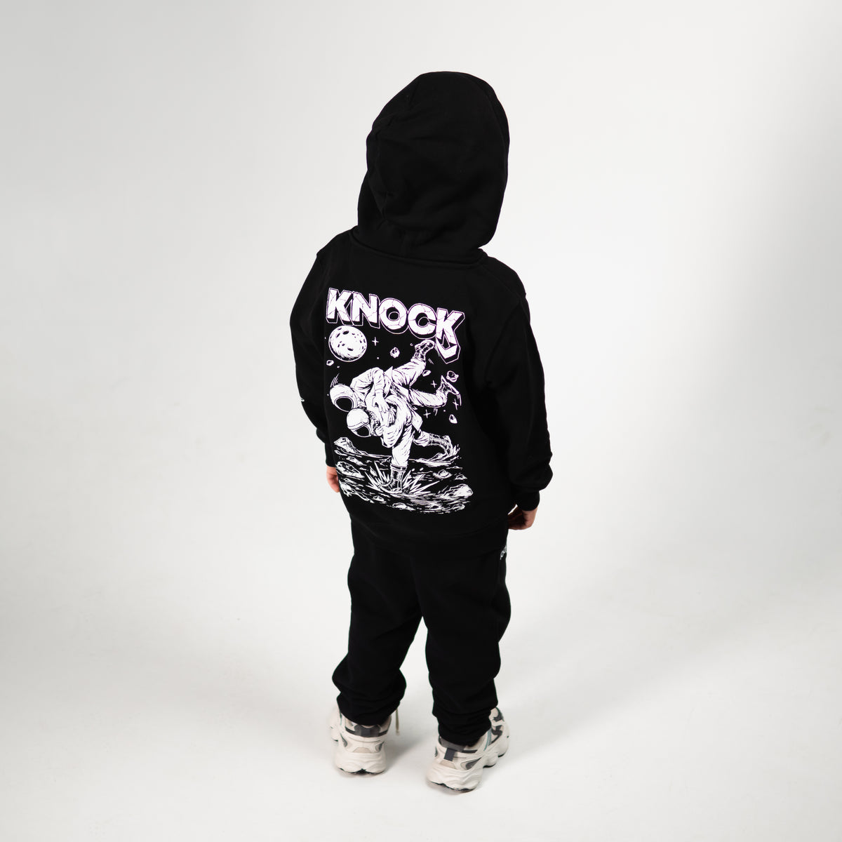 KIDS ASTROHIP ZIP HOODIE | BLACK