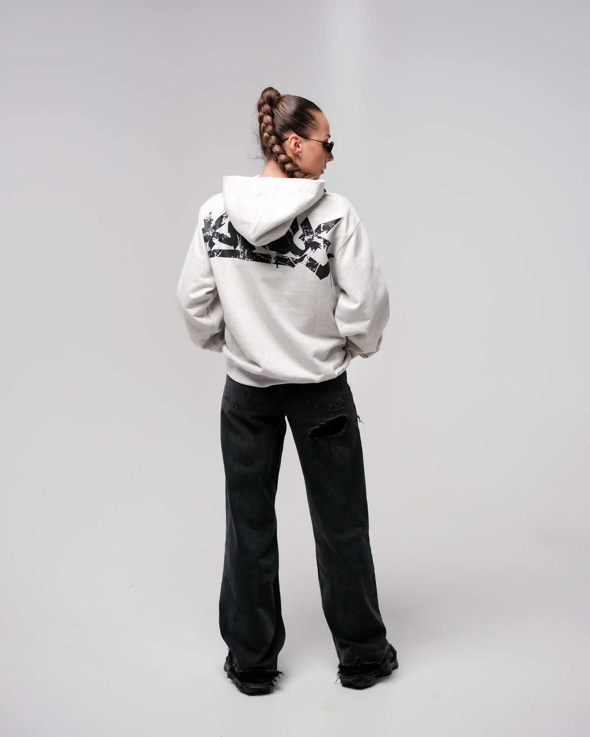 BRICKBOUND HOODIE | LIGHT GREY