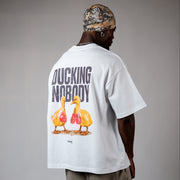 DUCKING NOBODY TEE | WHITE