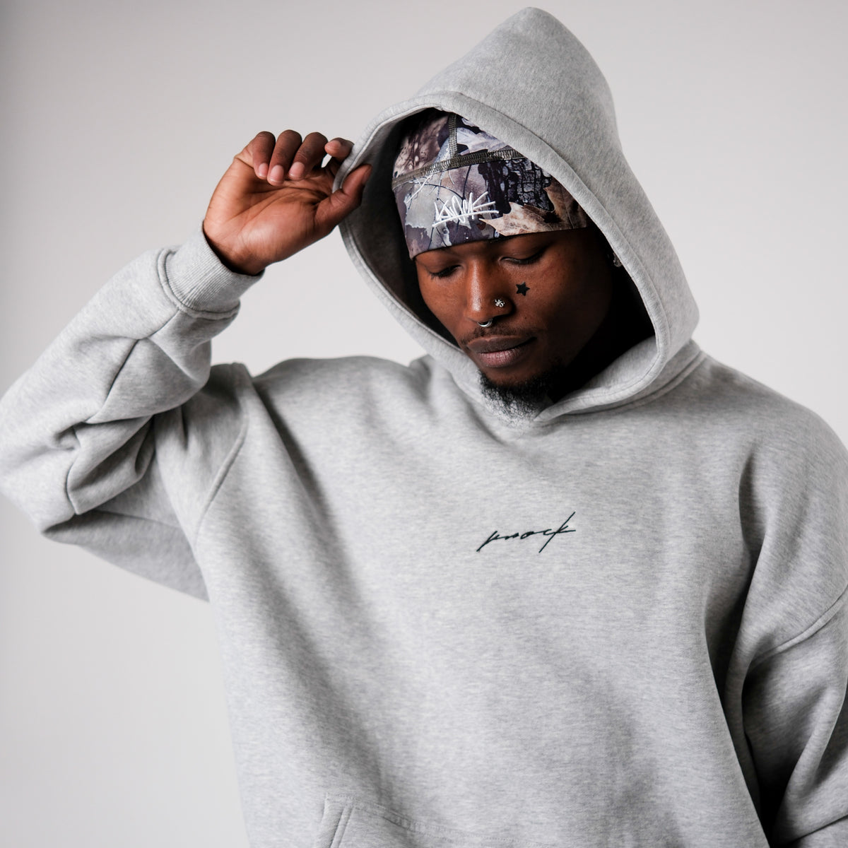 MID COUNT FLEECE OVERSIZED HOODIE | GREY