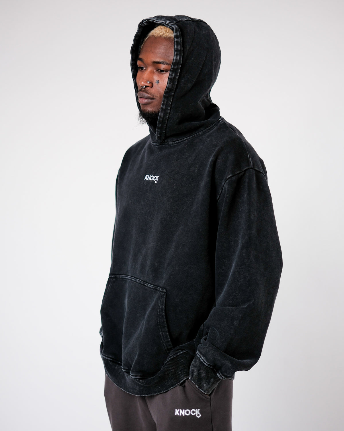 BRICKBOUND TERRY HOODIE | VINTAGE BLACK