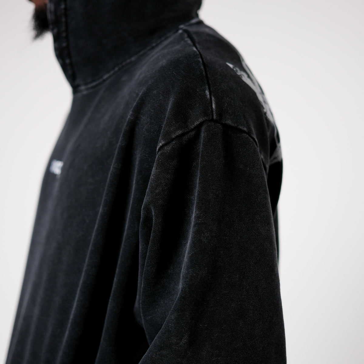 BRICKBOUND TERRY HOODIE | VINTAGE BLACK