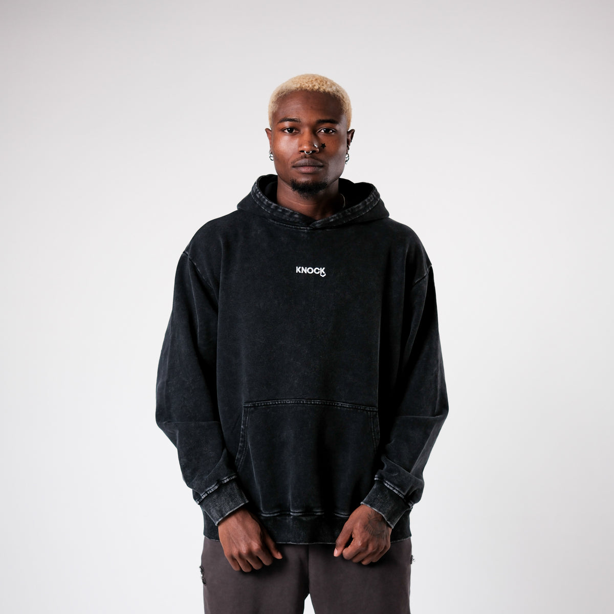 BRICKBOUND TERRY HOODIE | VINTAGE BLACK