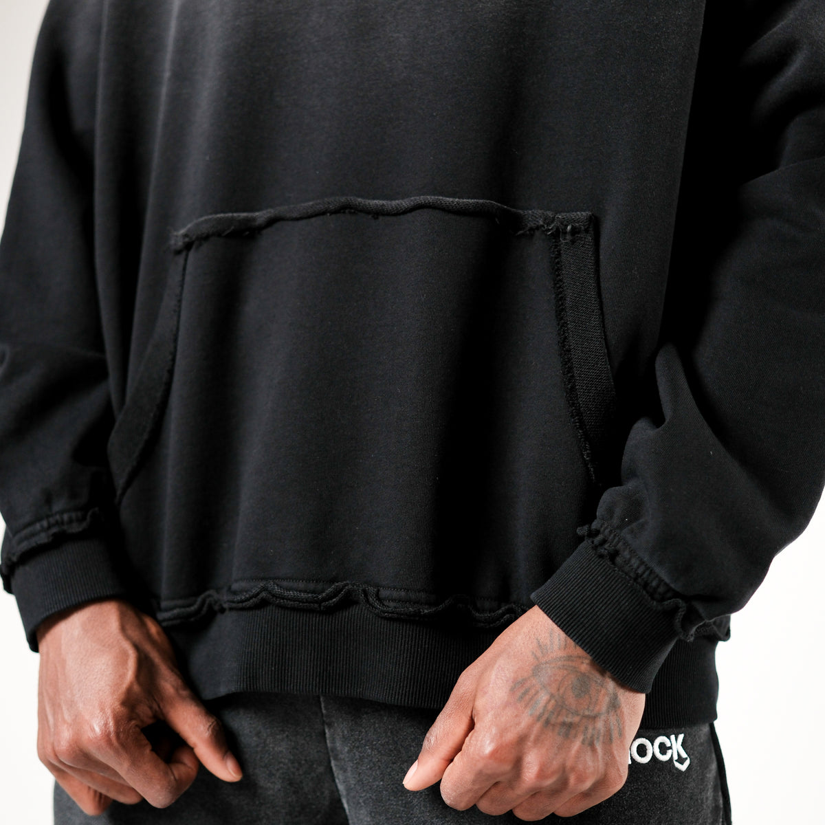 MID COUNT TERRY HOODIE | VINTAGE BLACK