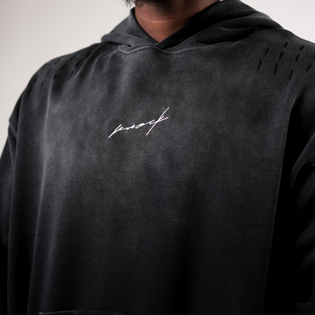 MID COUNT TERRY HOODIE | VINTAGE BLACK