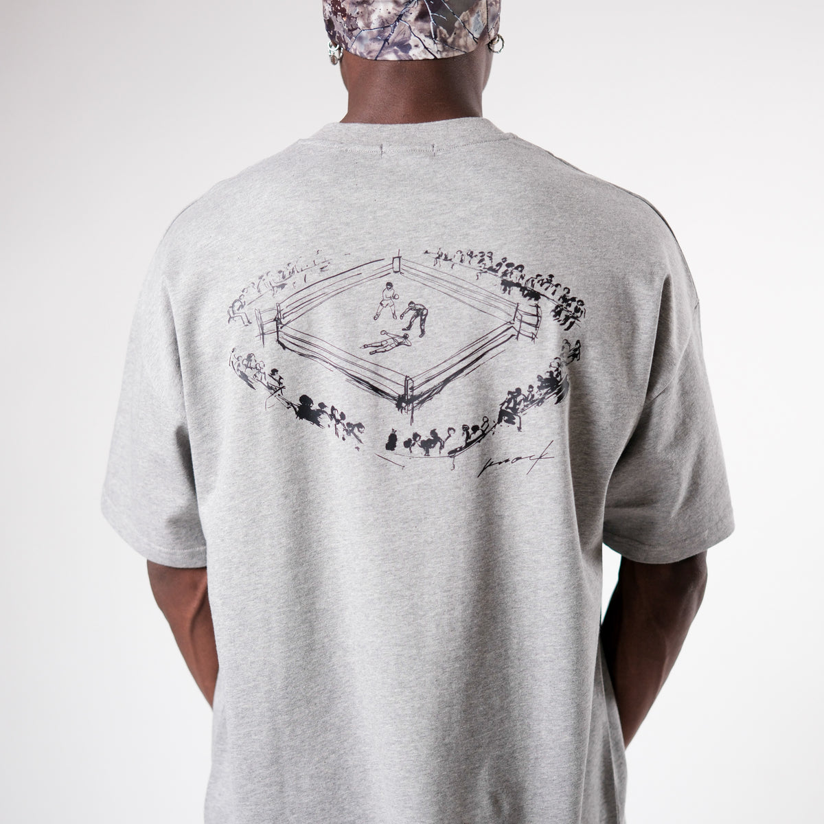 MID COUNT TEE | GREY