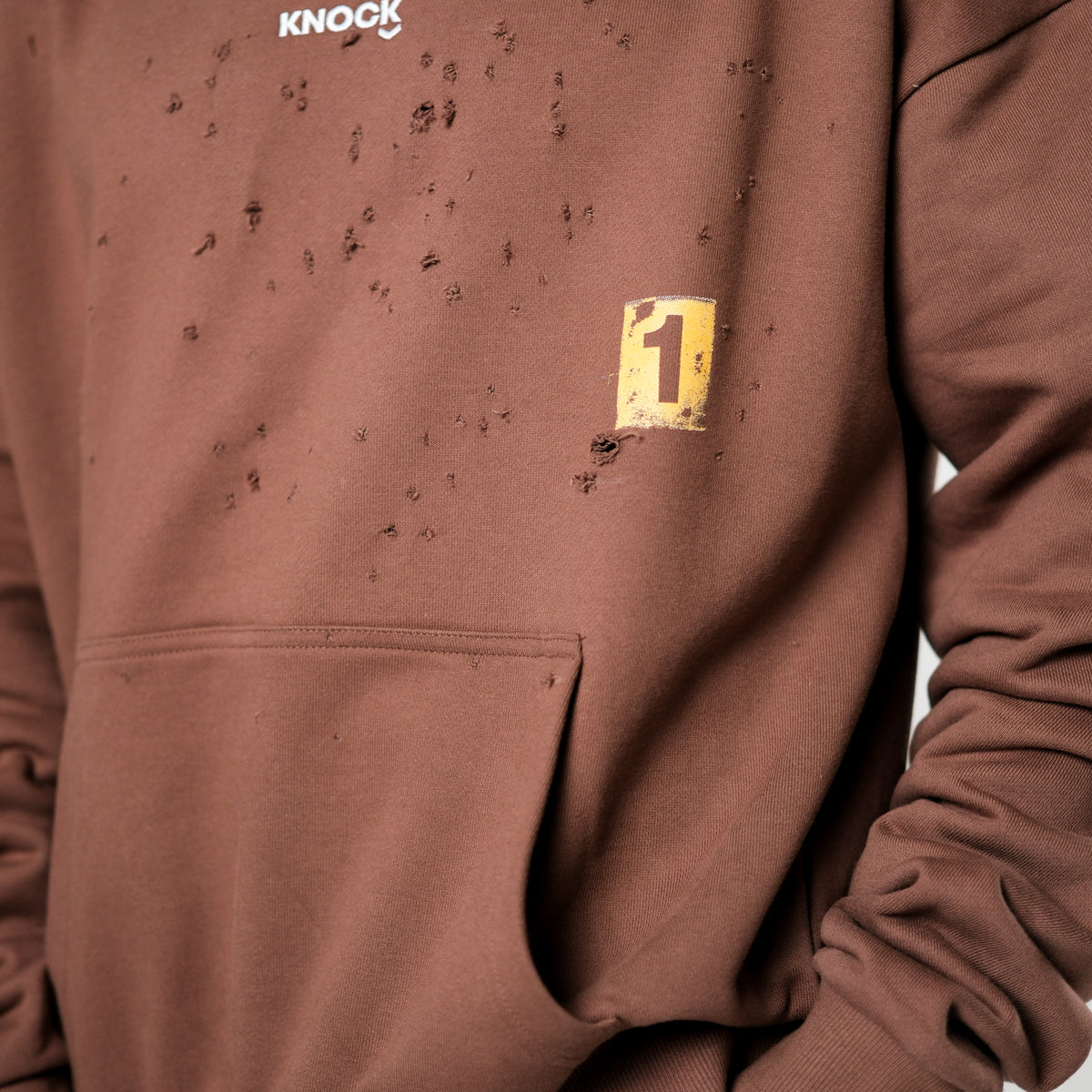 CASE CLOSED HOODIE | BROWN