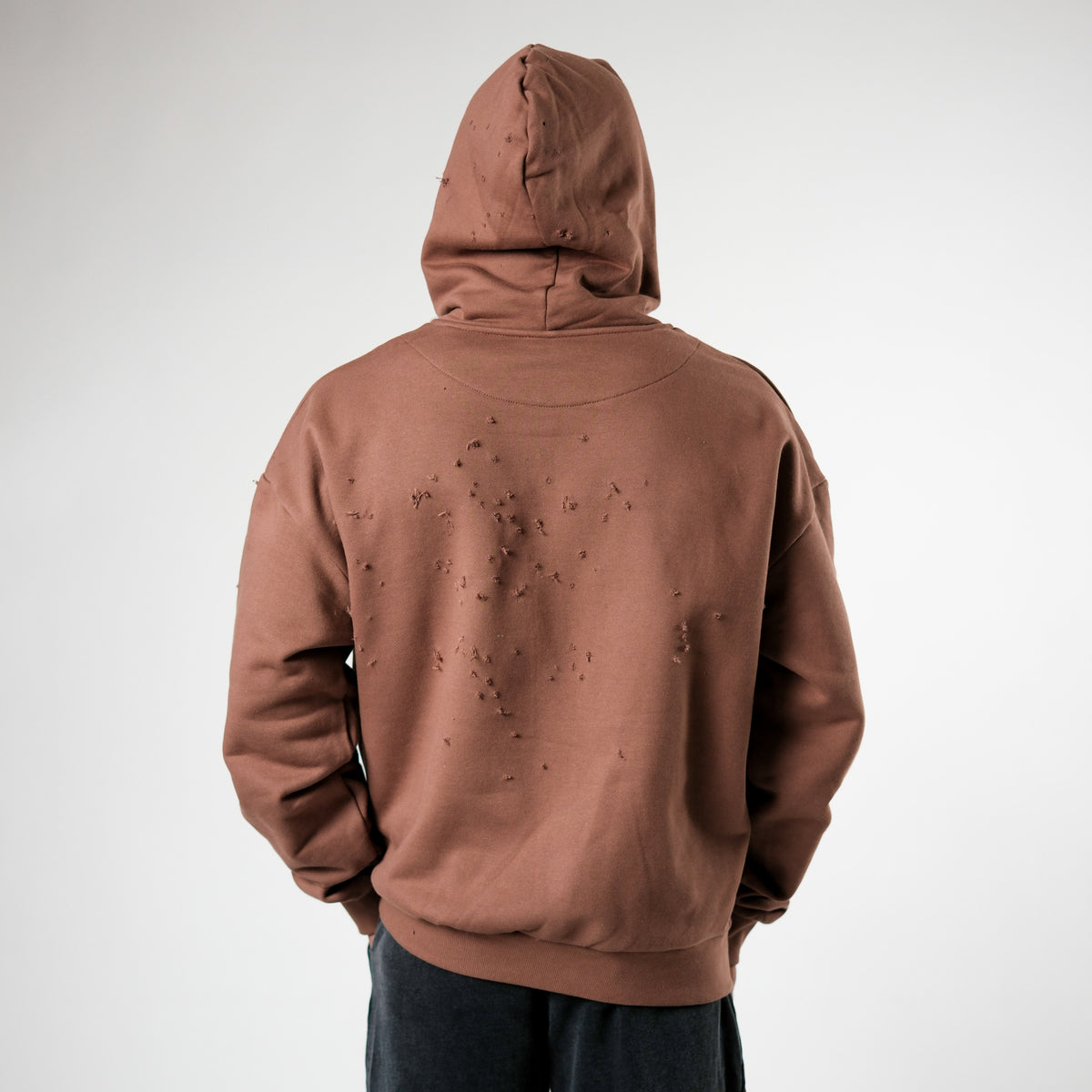 CASE CLOSED HOODIE | BROWN