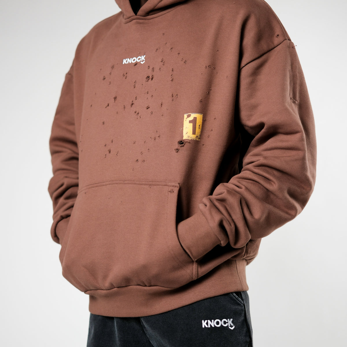 CASE CLOSED HOODIE | BROWN