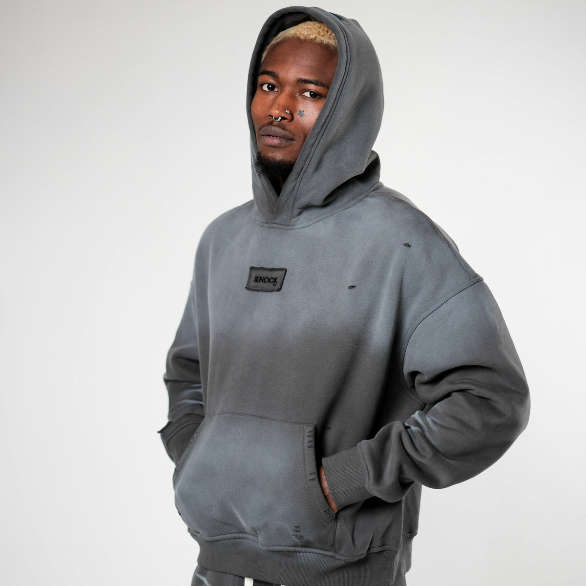 HERITAGE BOXY HOODIE | SAGE GREEN