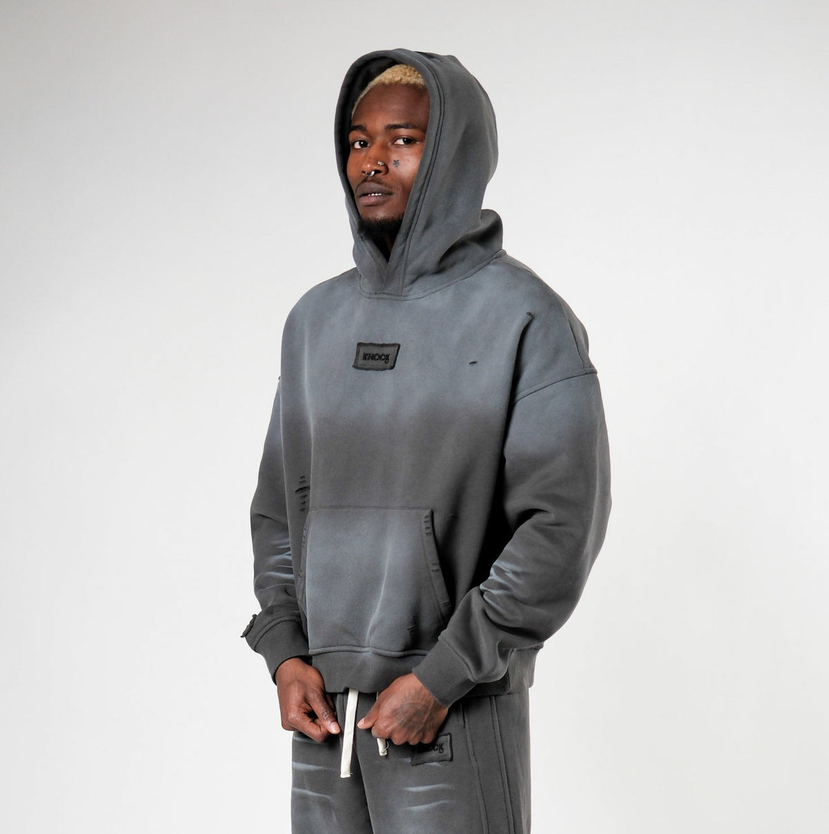 HERITAGE BOXY HOODIE | SAGE GREEN