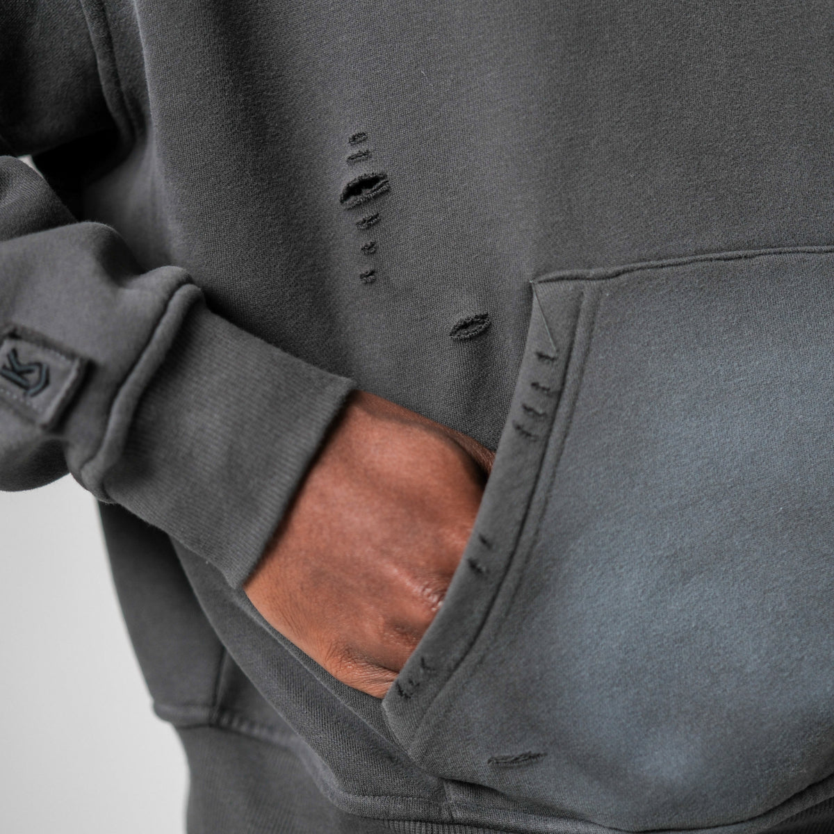 HERITAGE BOXY HOODIE | SAGE GREEN