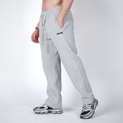 STRAIGHT CUT FLEECE JOGGERS | GREY