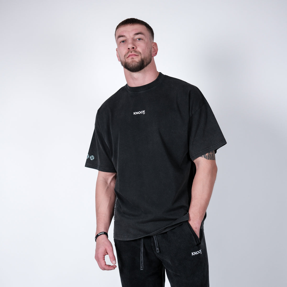 EMBRACE THE STRUGGLE LIGHT TEE | VINTAGE BLACK