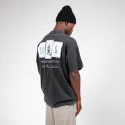 VINCIT QUI PATITUR TEE | VINTAGE BLACK
