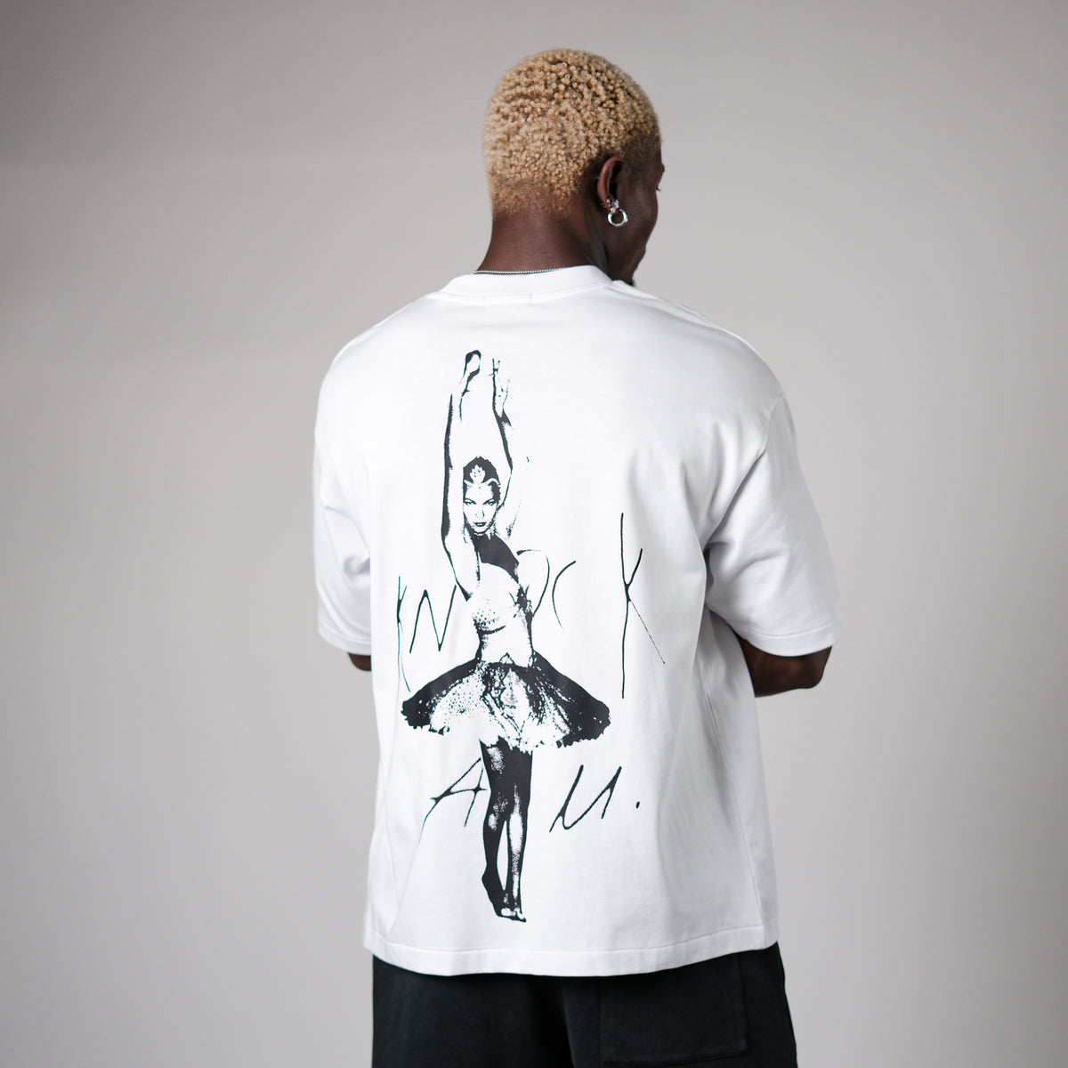 ANNA X KNOCK TEE | WHITE